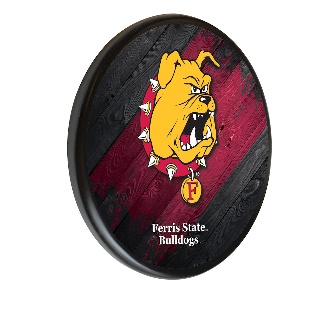 Ferris State Digitally Printed Wood Sign. Picture 1