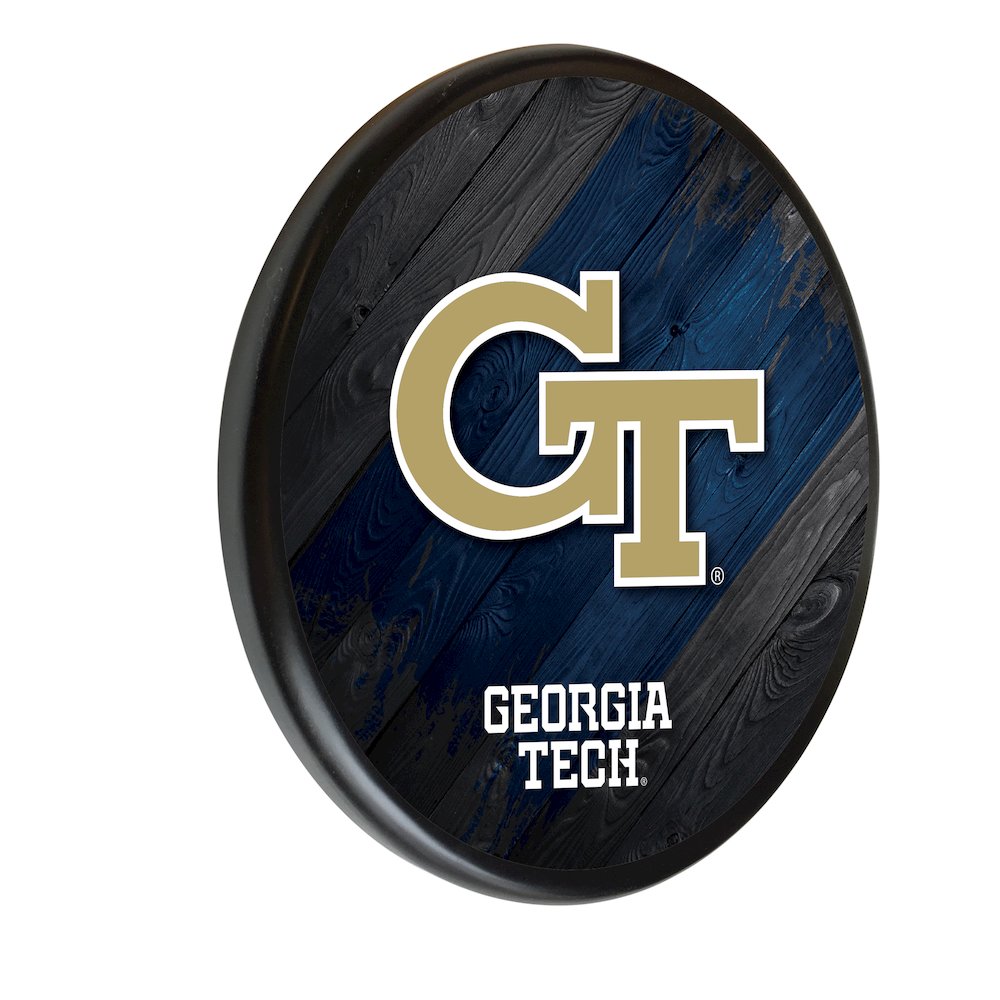 Georgia Tech Digitally Printed Wood Sign. Picture 1