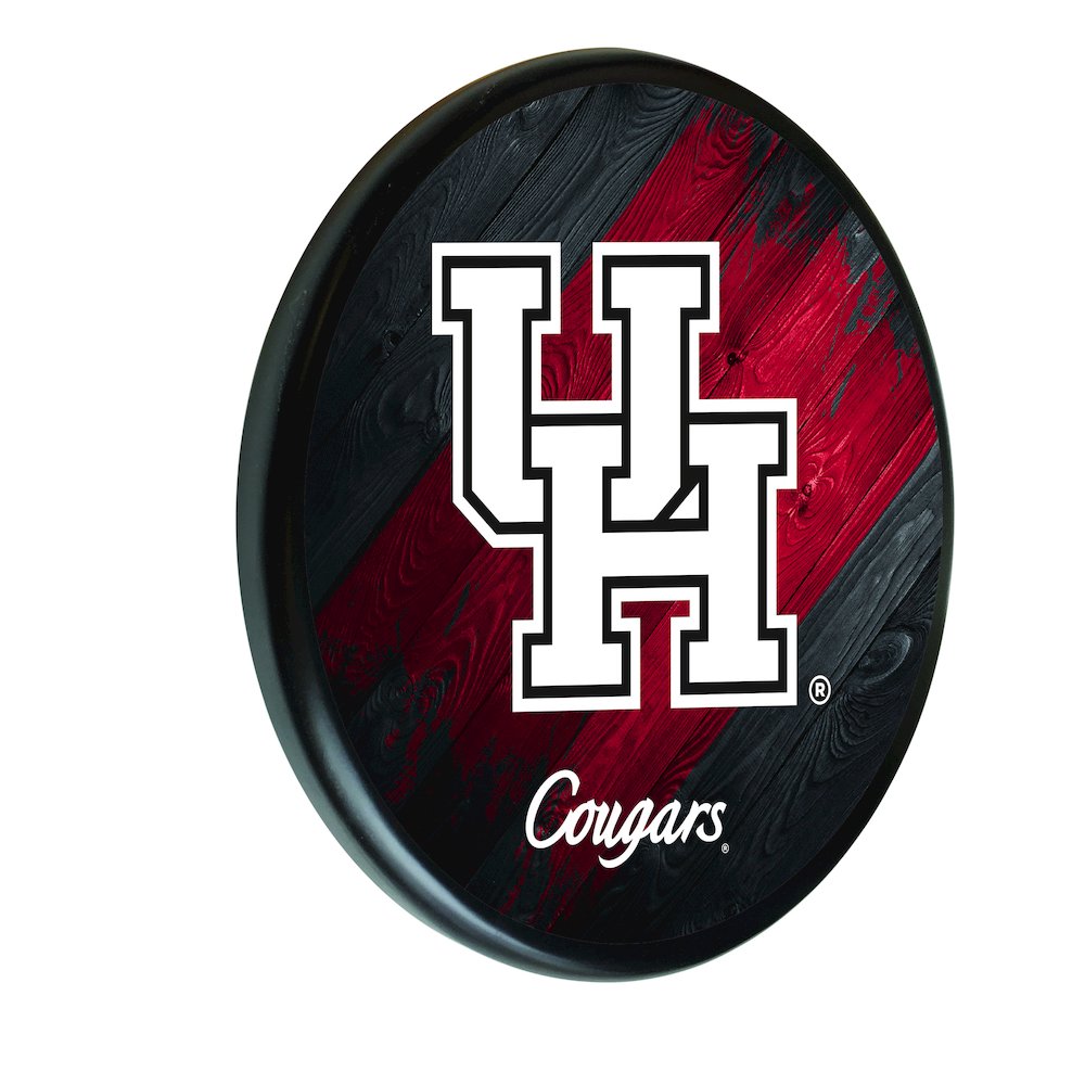 University of Houston Digitally Printed Wood Sign. Picture 1