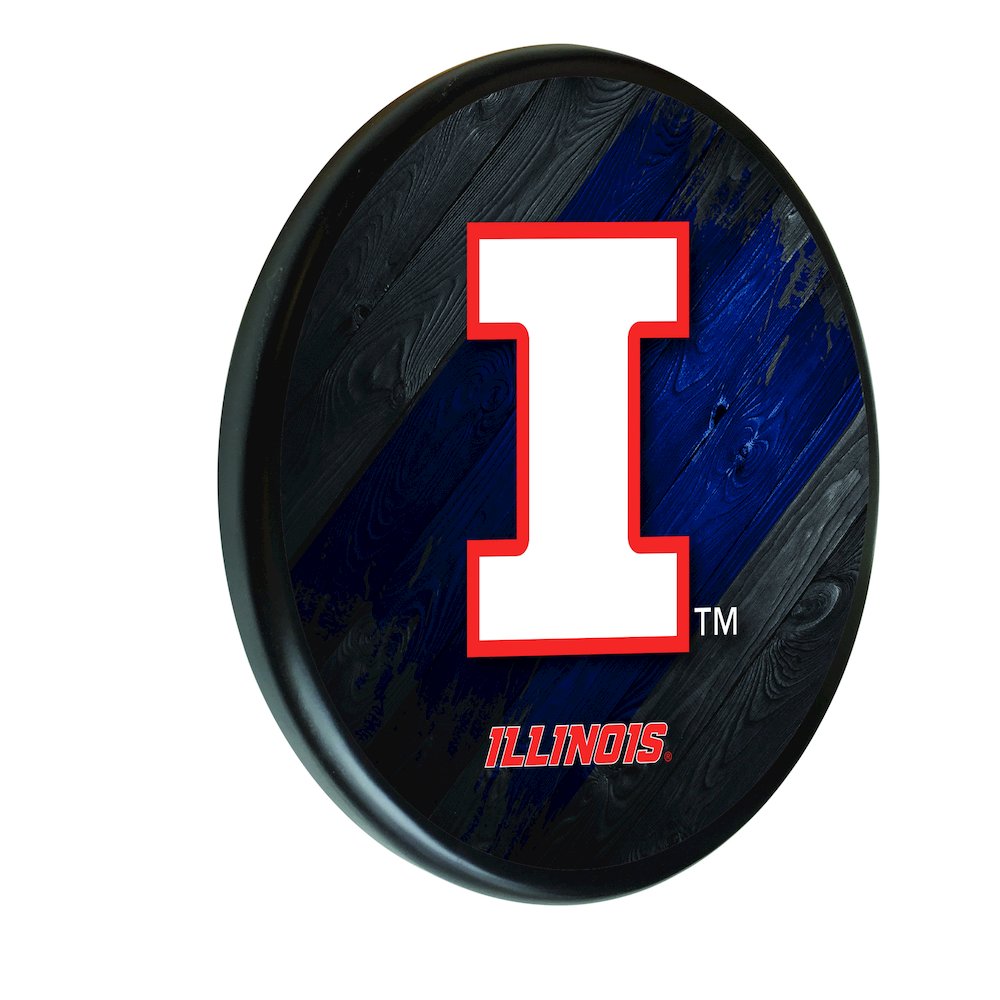 Illinois Digitally Printed Wood Sign. Picture 1