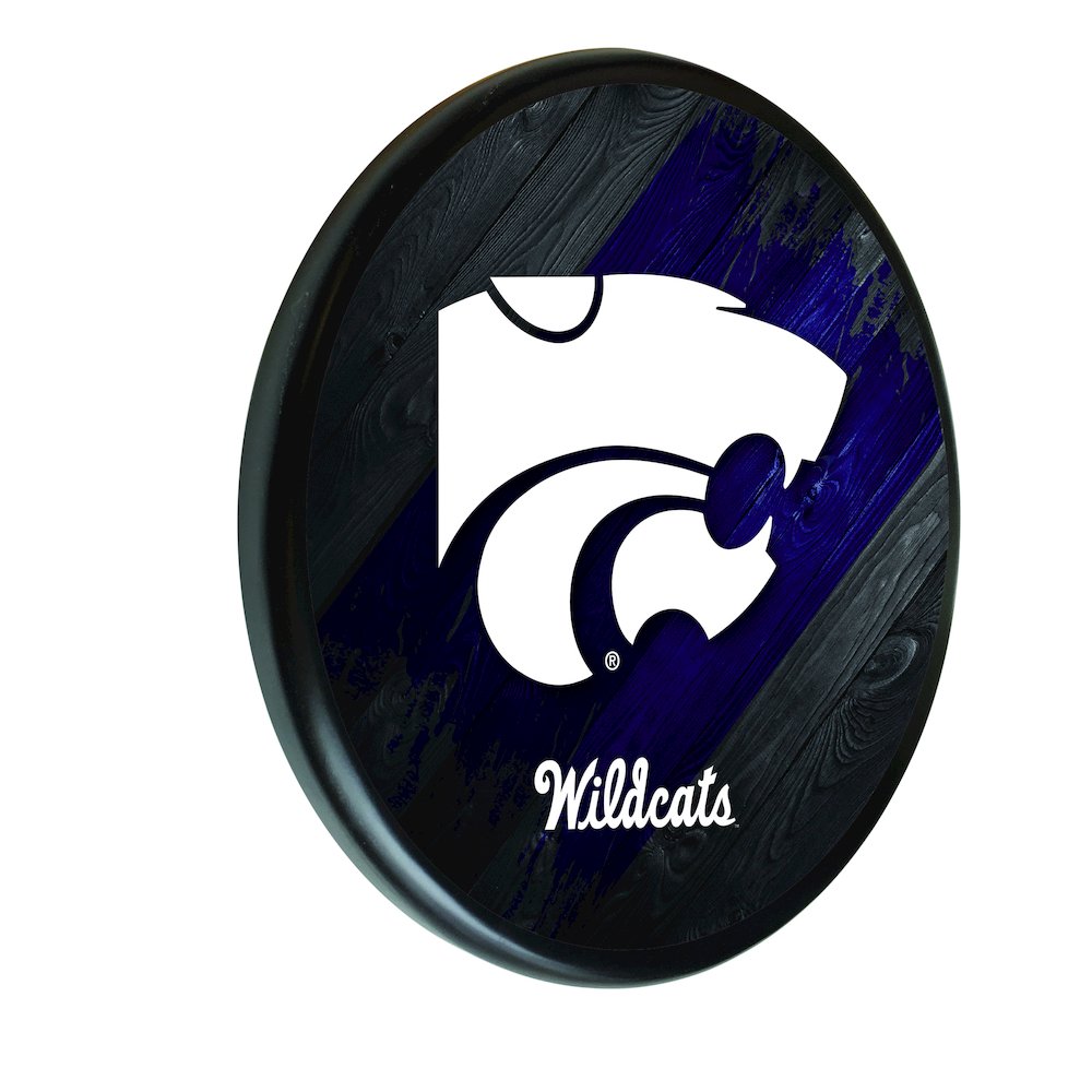 Kansas State Digitally Printed Wood Sign. Picture 1