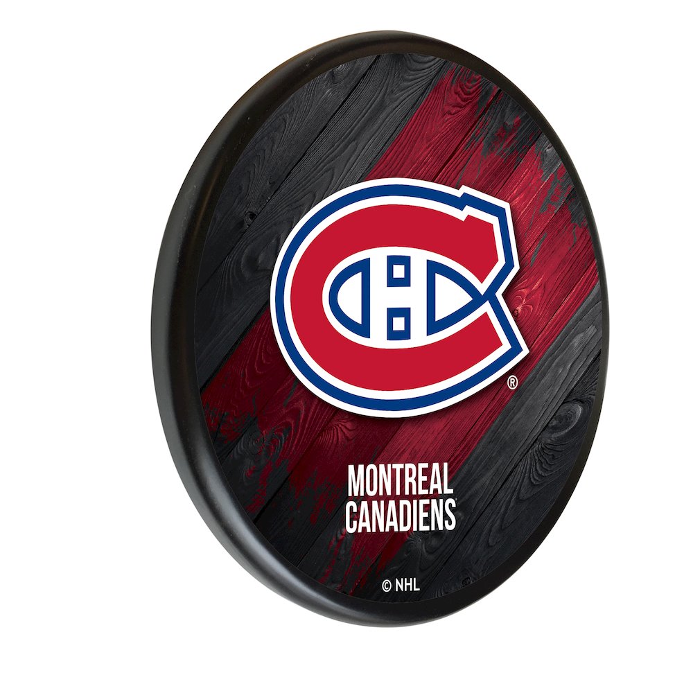 Montreal Canadiens Digitally Printed Wood Sign. Picture 1
