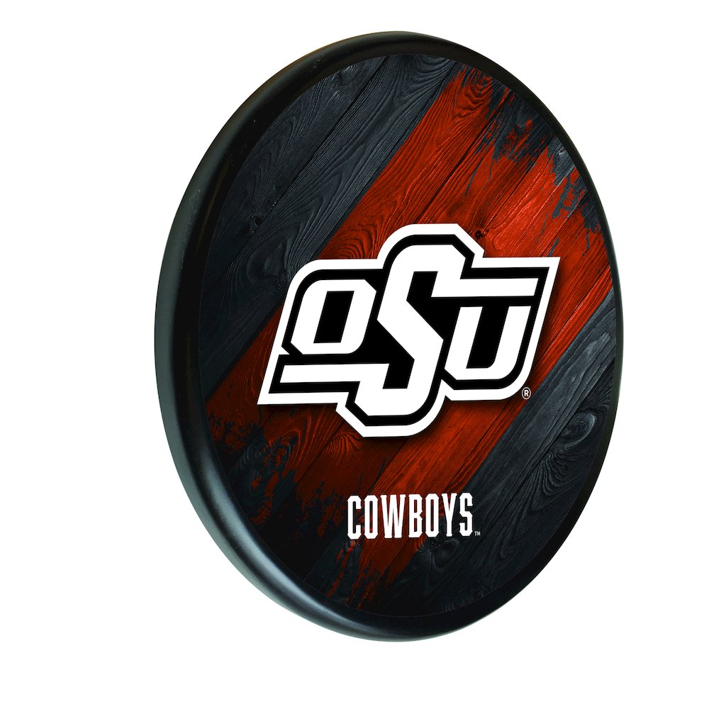 Oklahoma State Digitally Printed Wood Sign. Picture 1