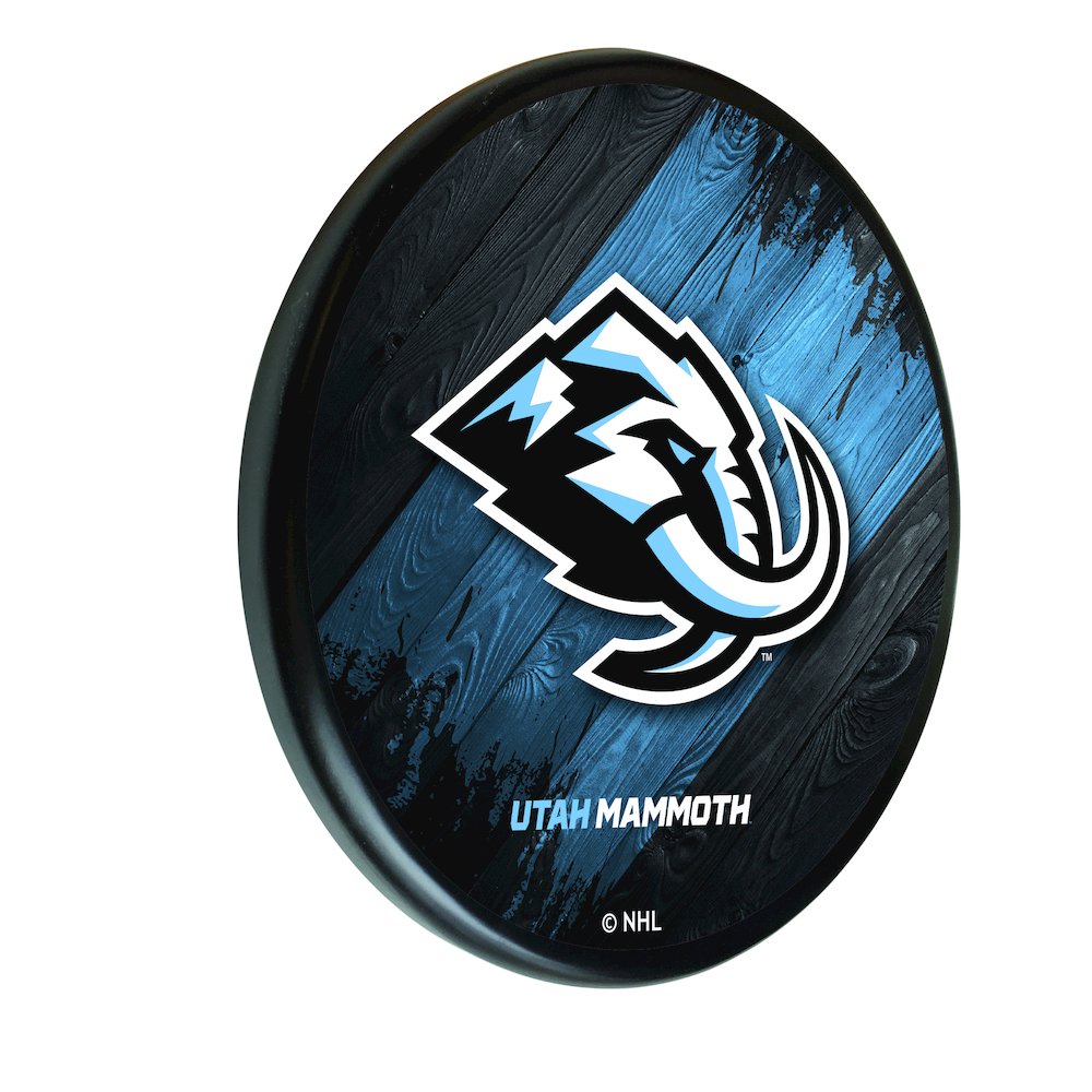 Utah Mammoth Digitally Printed Wood Sign. Picture 1