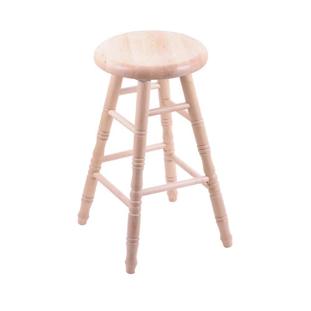 XL Maple Counter Stool in Natural Finish. Picture 1