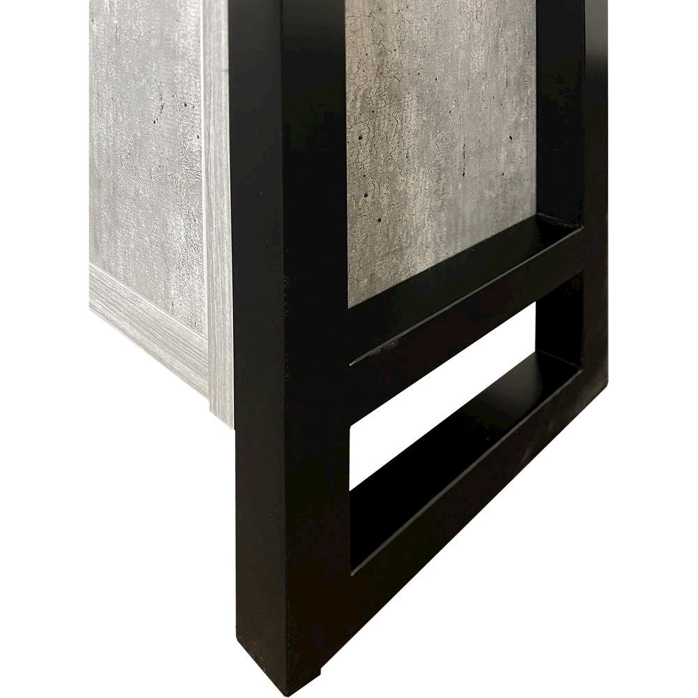 Mason Wood Laminate Bookcase With Doors. Picture 7