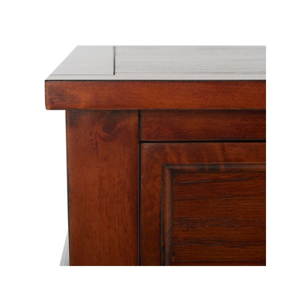 Manelin Coffee Table With Storage Drawers, Sepia/Brown. Picture 6