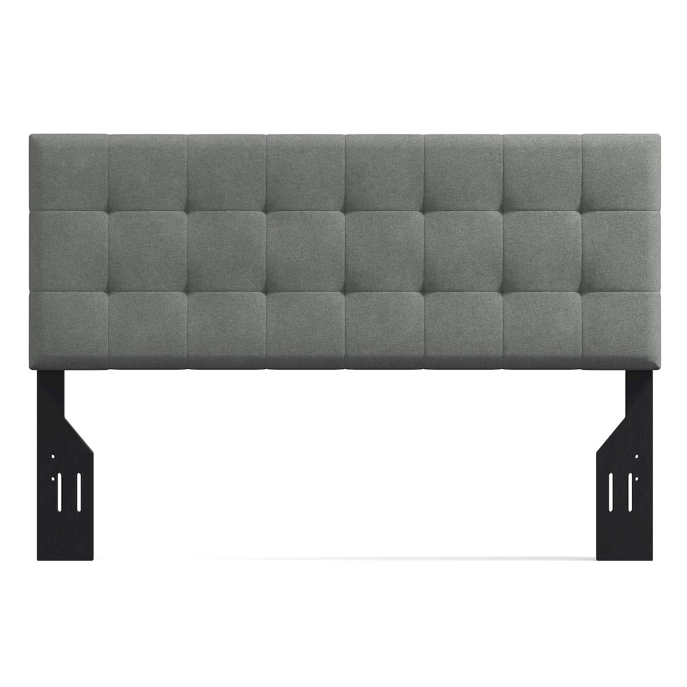 Upholstered Headboard Queen Stone. Picture 3