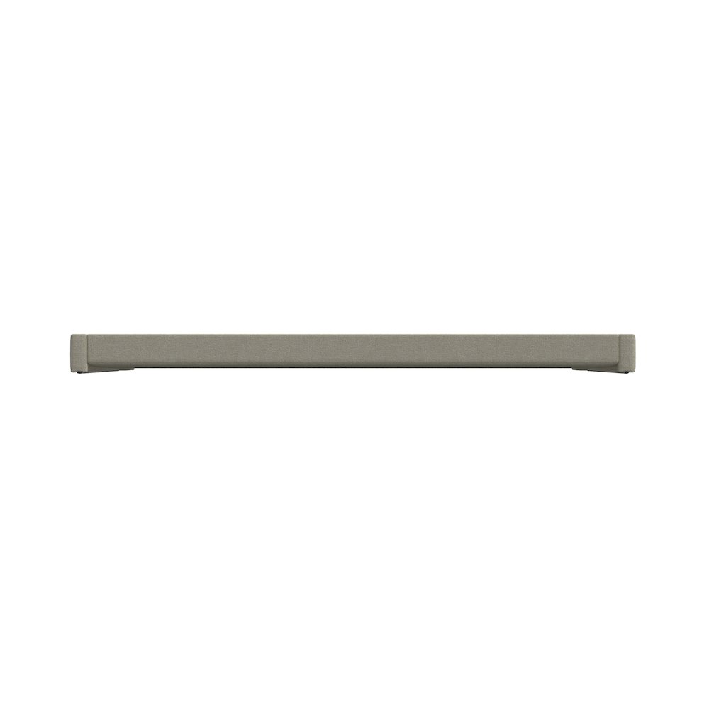 Upholstered Headboard Queen Beige. Picture 5