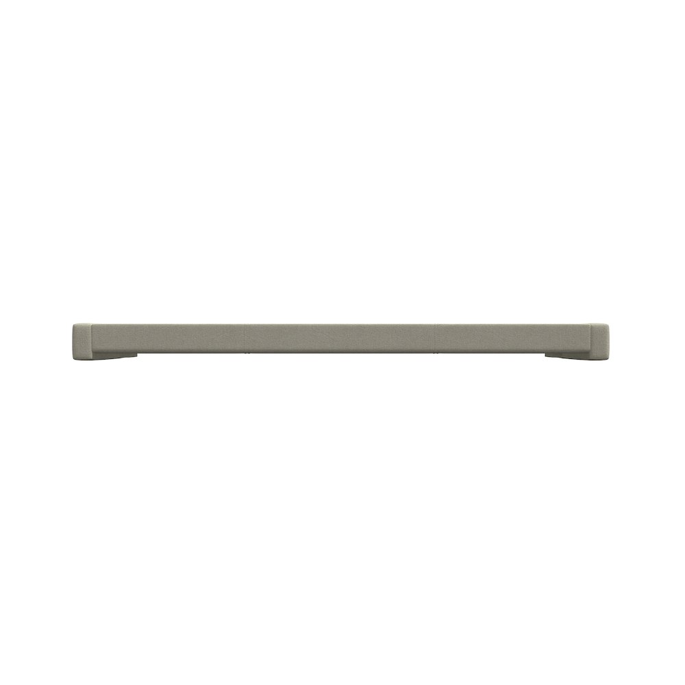 Upholstered Headboard Queen Beige. Picture 5