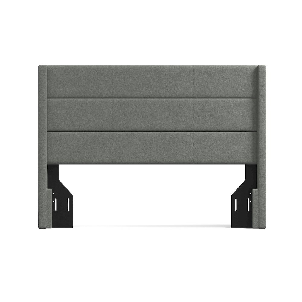 Upholstered Headboard Queen Stone. Picture 3