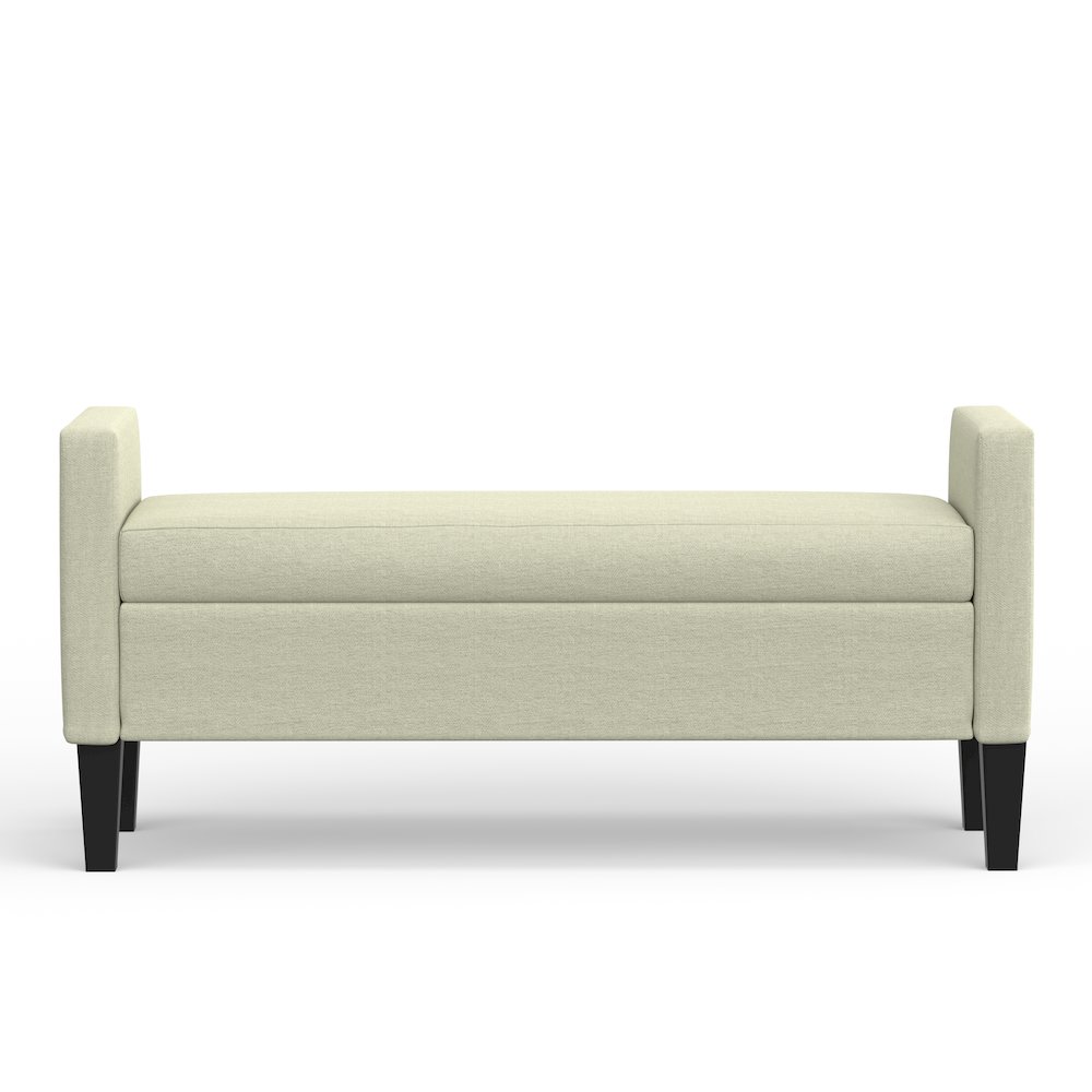 51.25 " Storage Bench - Beige. Picture 3