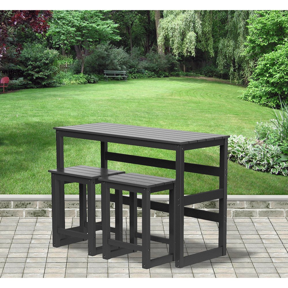 HDPE Cottage Bar Set (3pc). Picture 5