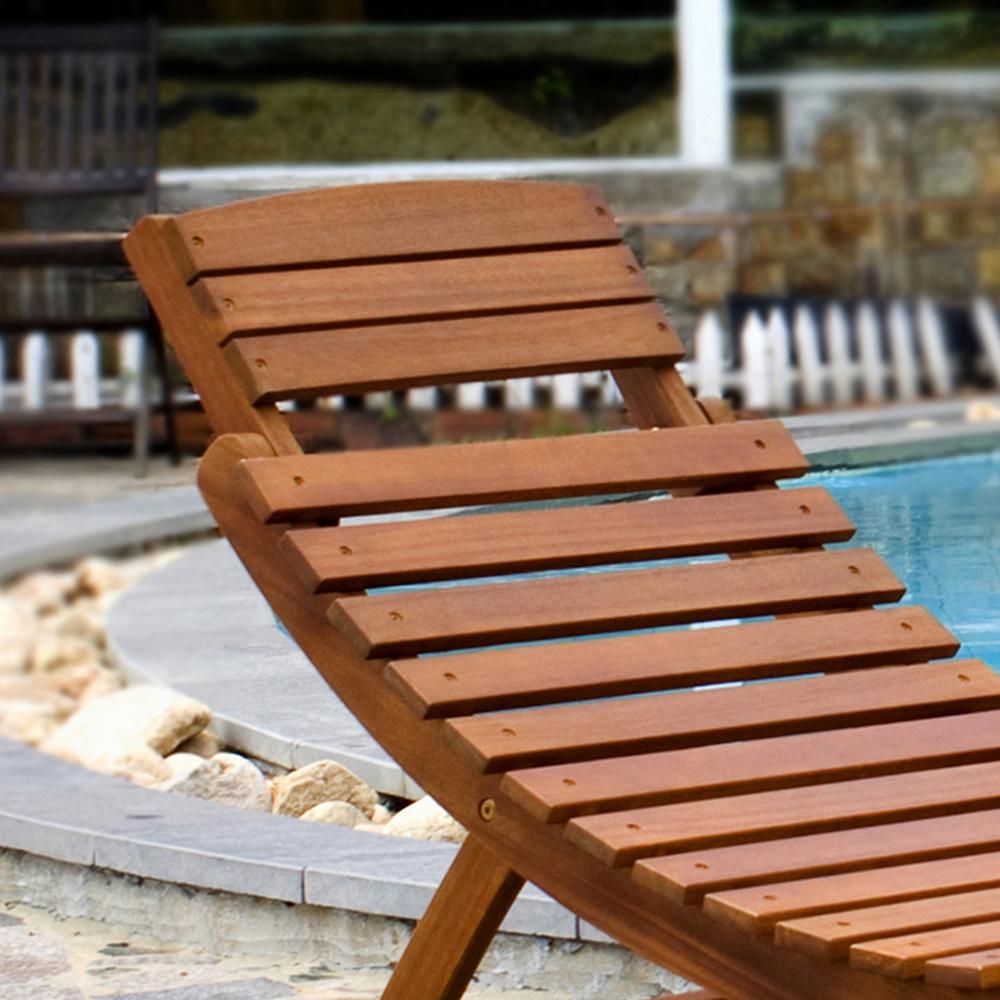 Curved Folding Chaise Lounger. Picture 2