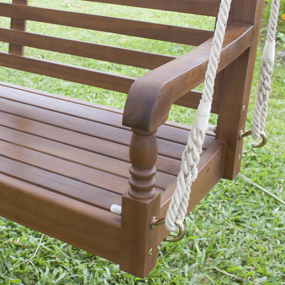 Nantucket Porch Swing, Natural. Picture 4