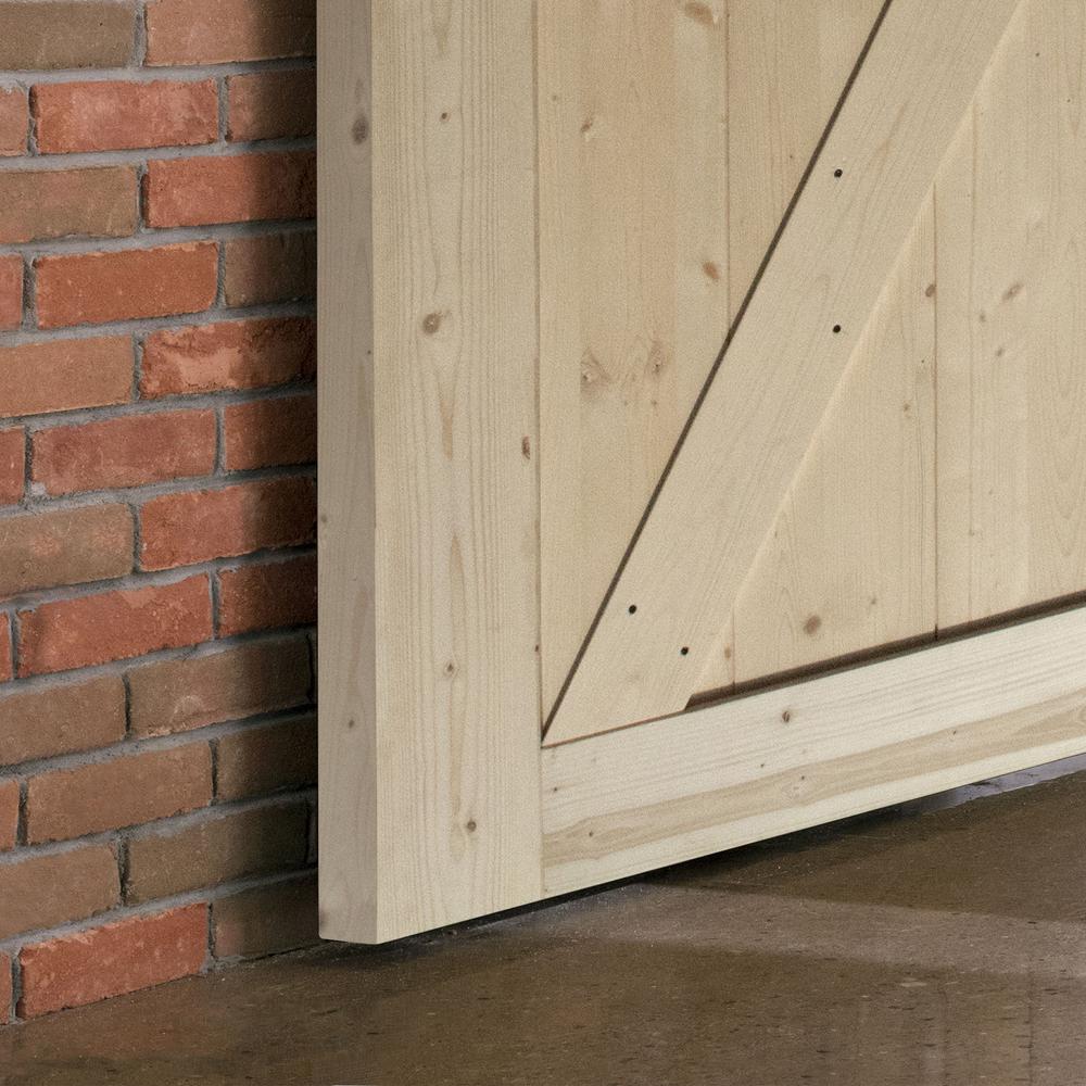 Artisan Sliding Door 36″ Kit, Unfinished With Sliding Door Hardware. Picture 3