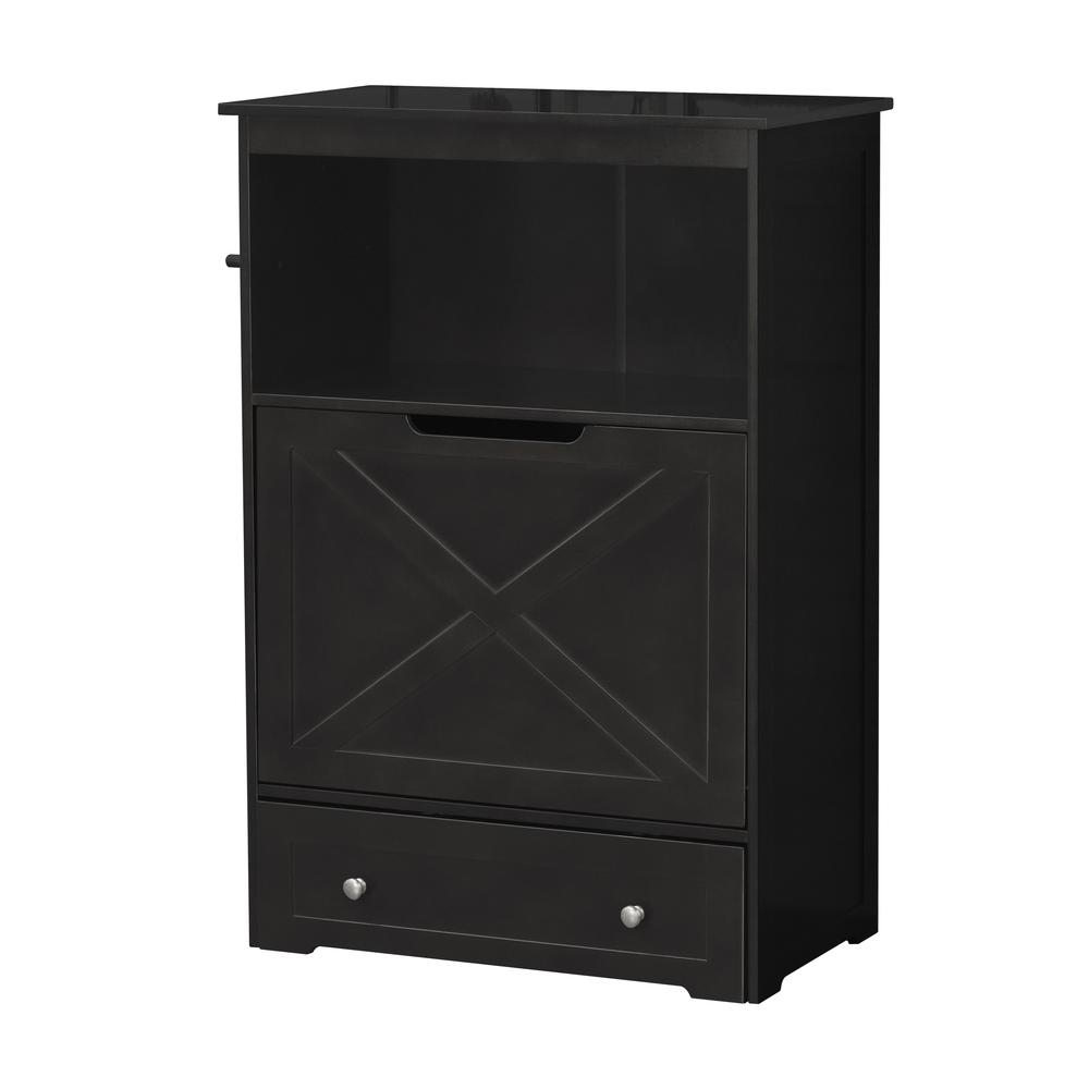 Windsor Pet Feeder, Black. Picture 2