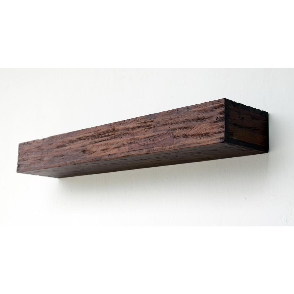 Fireplace Mantel Wall Shelf Beam 60". Picture 1