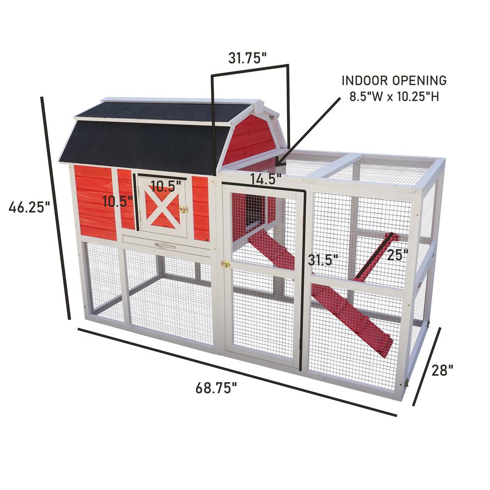 Big Farm Chicken Coop. Picture 2