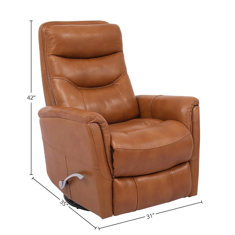 Gemini - Butterscotch Swivel Glider Recliner Two Pack. Picture 6