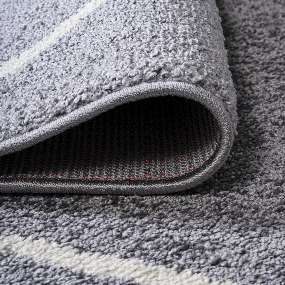 Cole Minimalist Diamond Trellis Area Rug. Picture 21