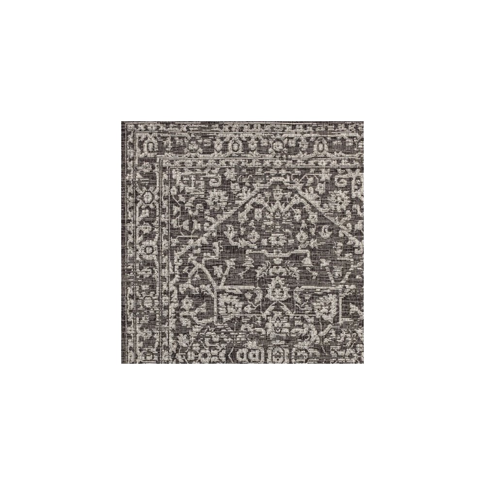 Malta Bohemian Medallion TetuWeave  Indoor/Outdoor  Rug. Picture 4