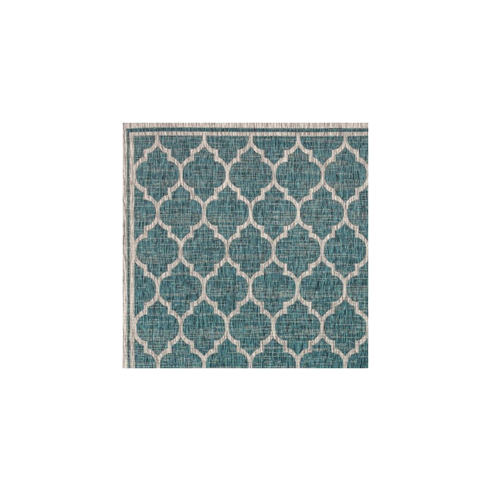Trebol Moroccan Trellis TetuWeave  Indoor/Outdoor  Rug. Picture 3