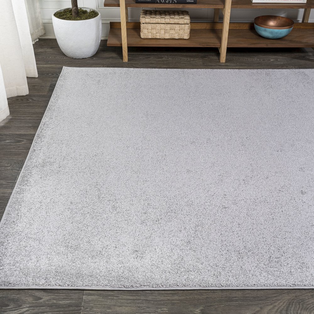Haze Solid Low Pile Area Rug. Picture 14