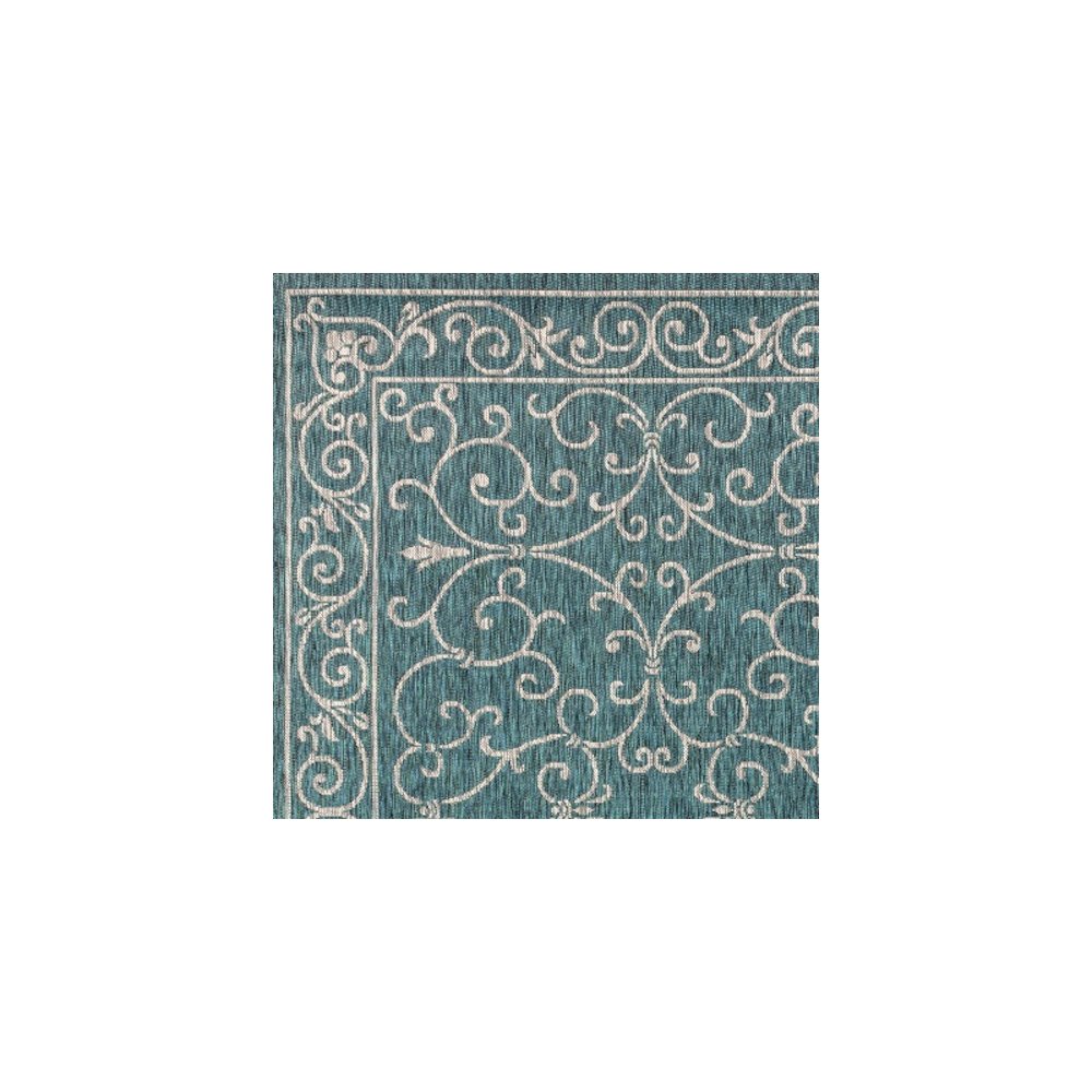 Charleston Vintage Filigree TetuWeave  Indoor/Outdoor  Rug. Picture 3