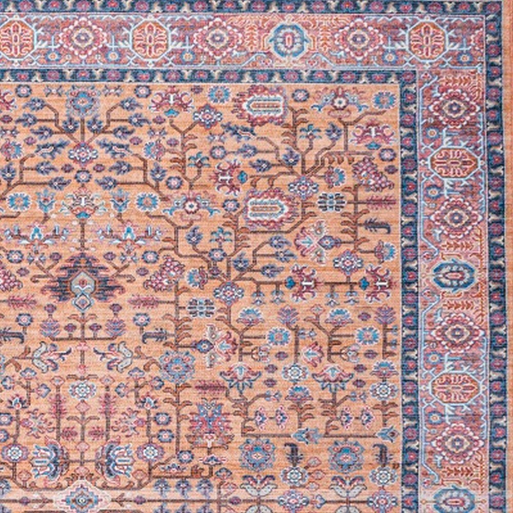 Kemer All-Over Persian Machine-Washable Area Rug. Picture 3