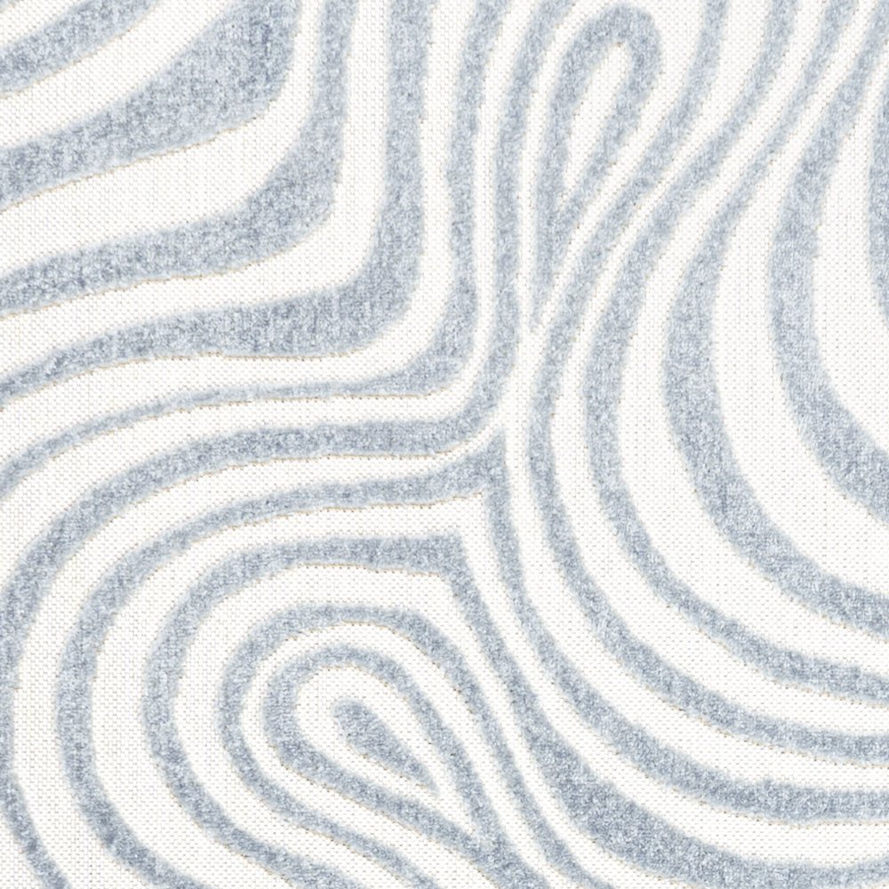 Maribo High-Low Abstract Groovy StripedIndoor/Outdoor  Rug. Picture 6
