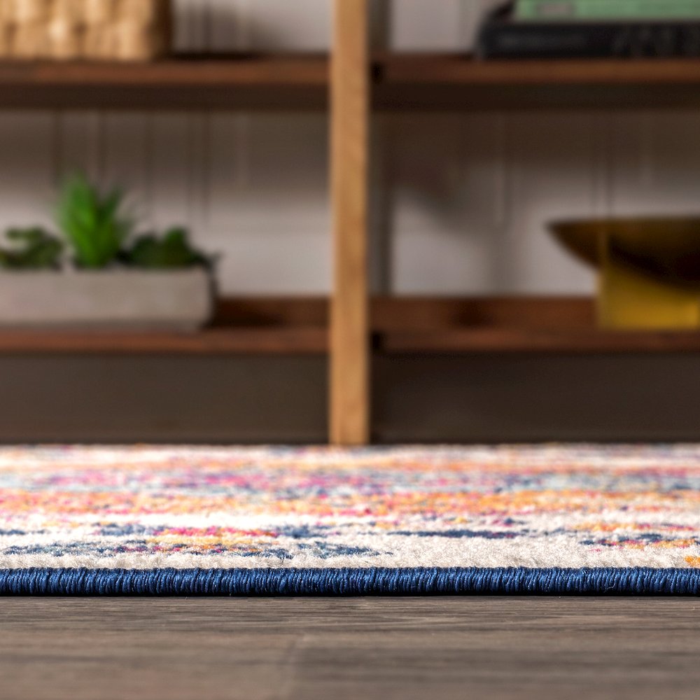 Bohemian Flair Boho Vintage Medallion Area Rug. Picture 9