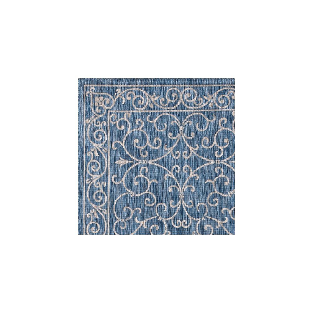 Charleston Vintage Filigree TetuWeave  Indoor/Outdoor  Rug. Picture 3