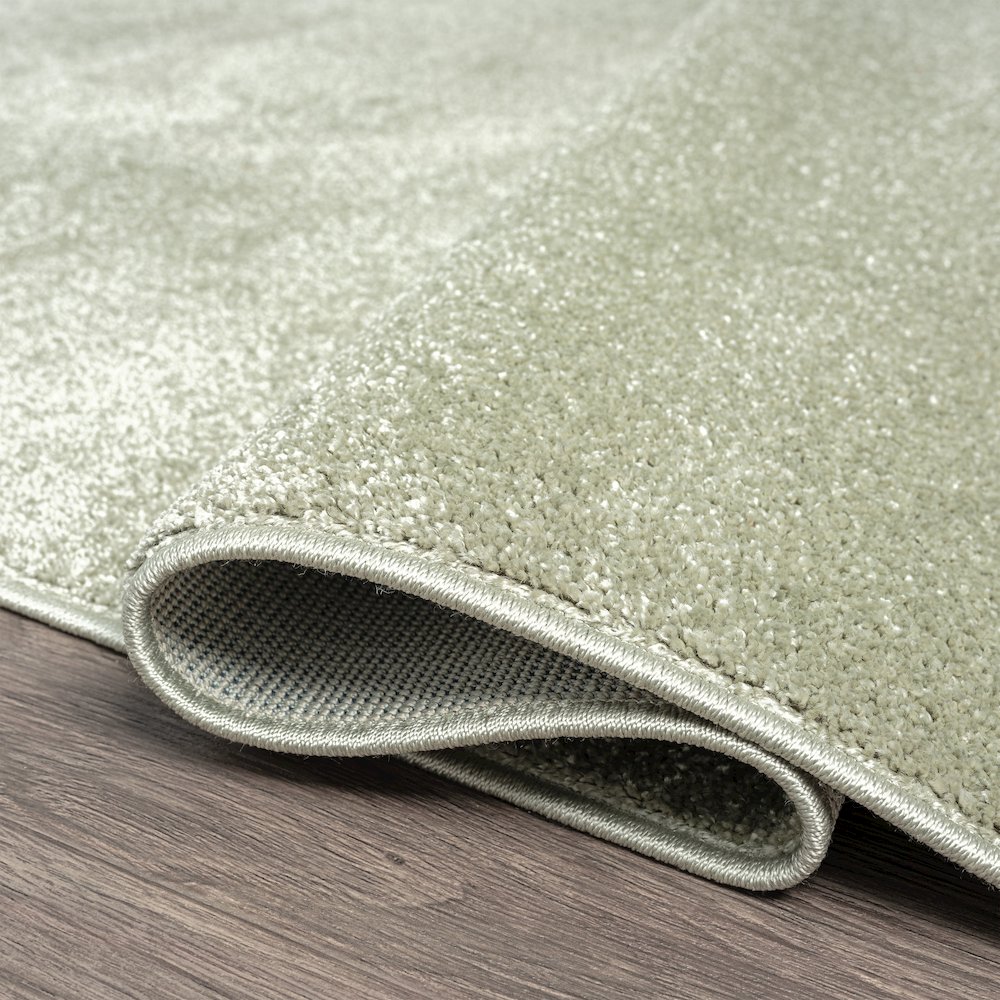 Haze Solid Low-Pile Area Rug. Picture 4