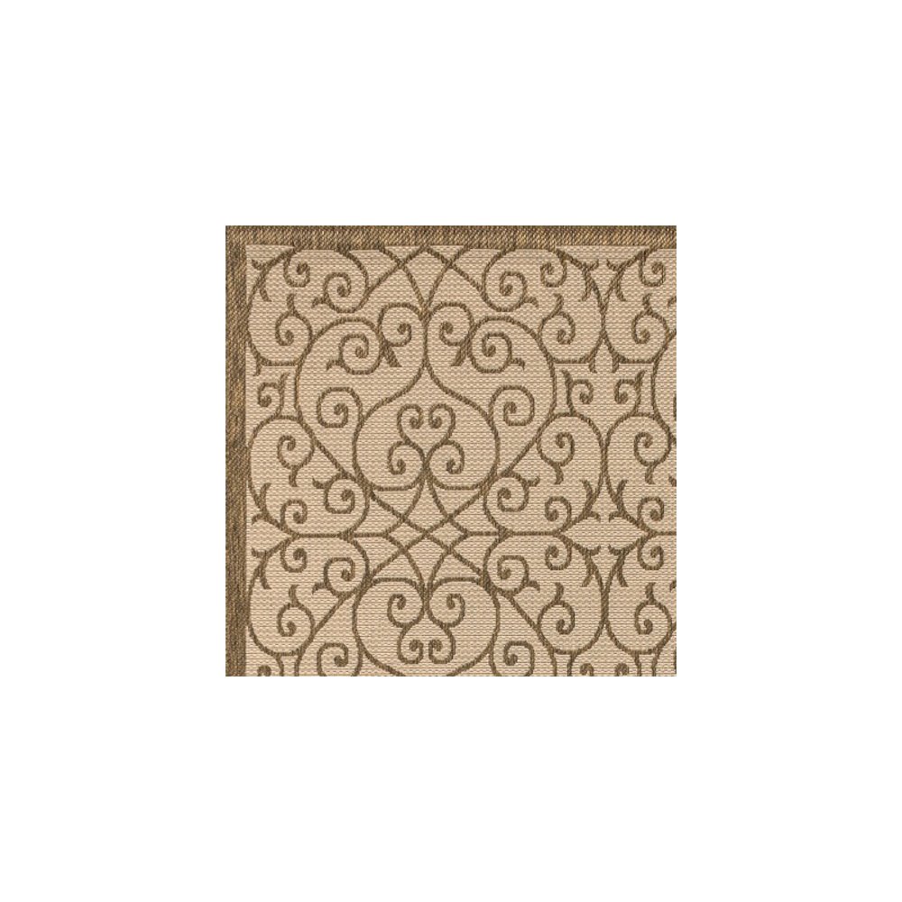 Madrid Vintage Filigree TetuWeave Beige Indoor/Outdoor  Rug. Picture 3