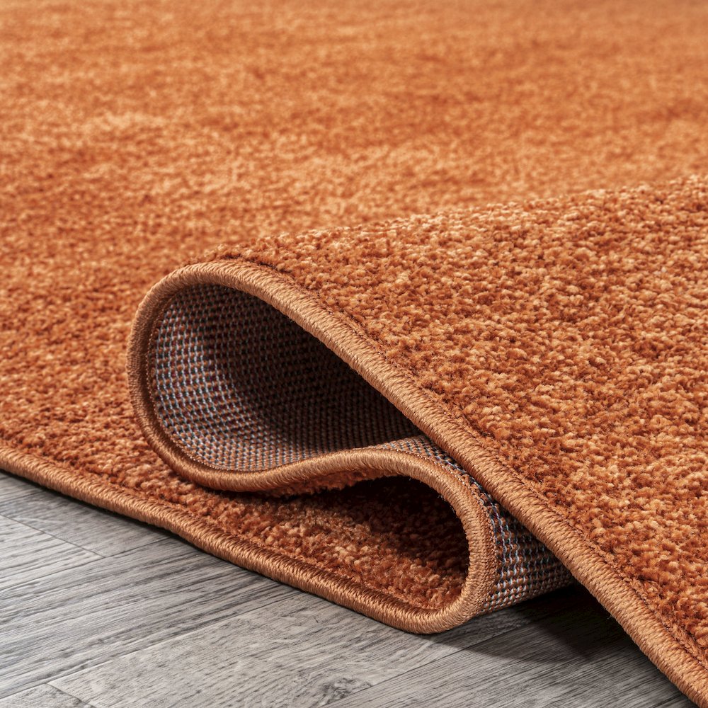 Haze Solid Low-Pile Area Rug. Picture 3