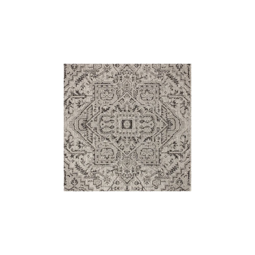 Estrella Bohemian Medallion TetuWeave  Indoor/Outdoor  Rug. Picture 3