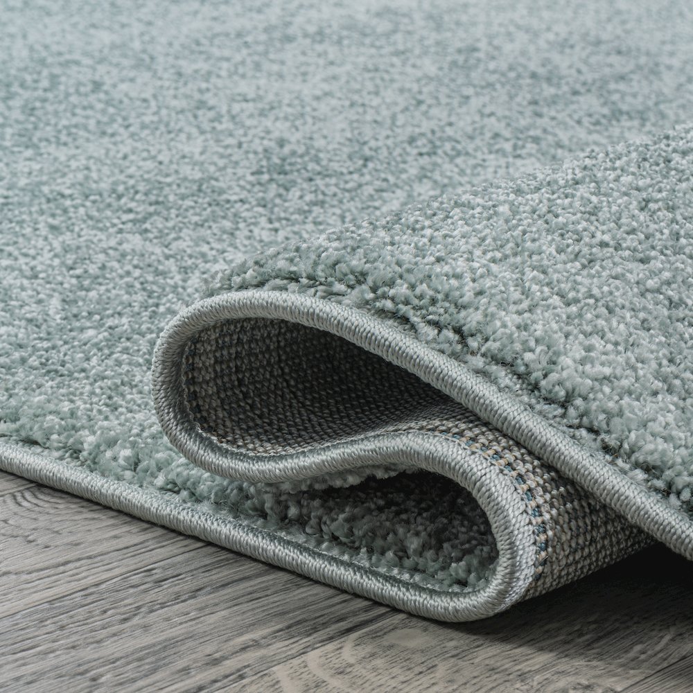 Haze Solid Low-Pile Area Rug. Picture 4