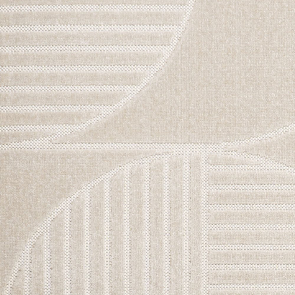 Nordby High-Low Geometric Arch Scandi StripedIndoor/Outdoor  Rug. Picture 6
