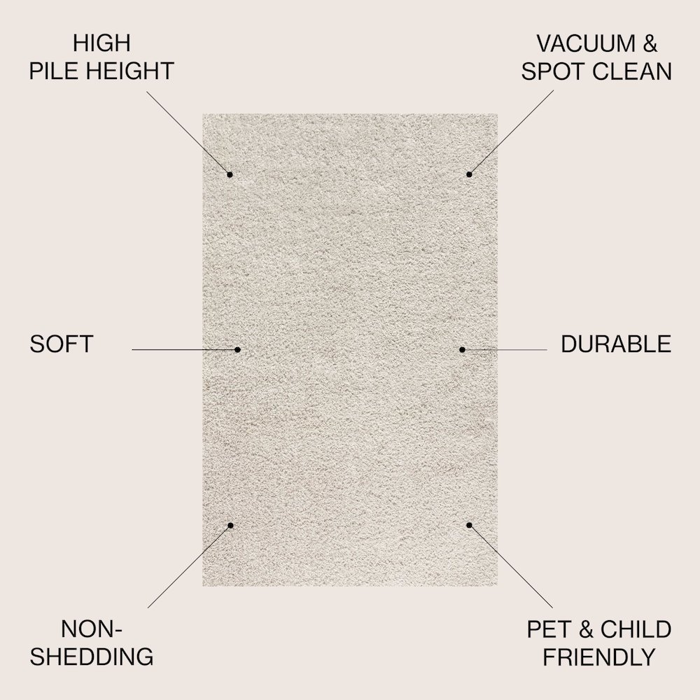 Mercer Shag Plush Area Rug. Picture 2