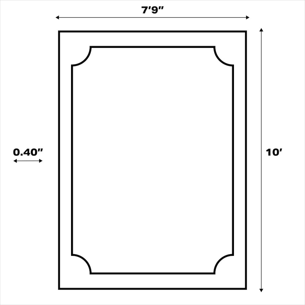 Haze Solid Low Pile Area Rug Mustard. Picture 26