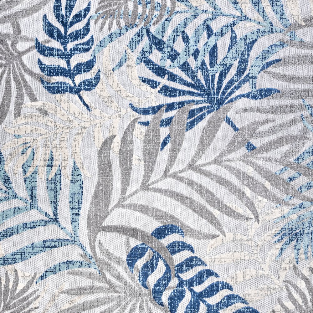Tropics Palm Leaves Indoor/Outdoor Area Rug. Picture 1