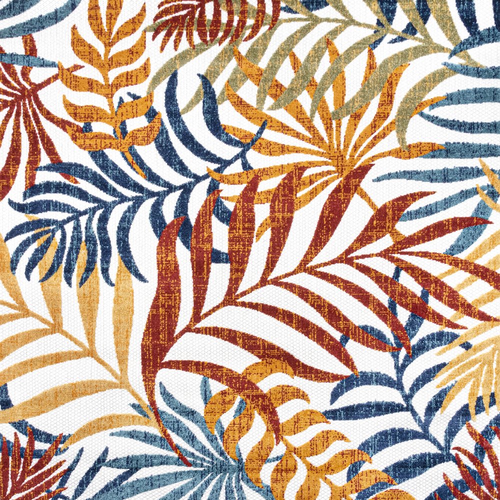Tropics Palm Leaves Indoor/Outdoor Area Rug. Picture 1