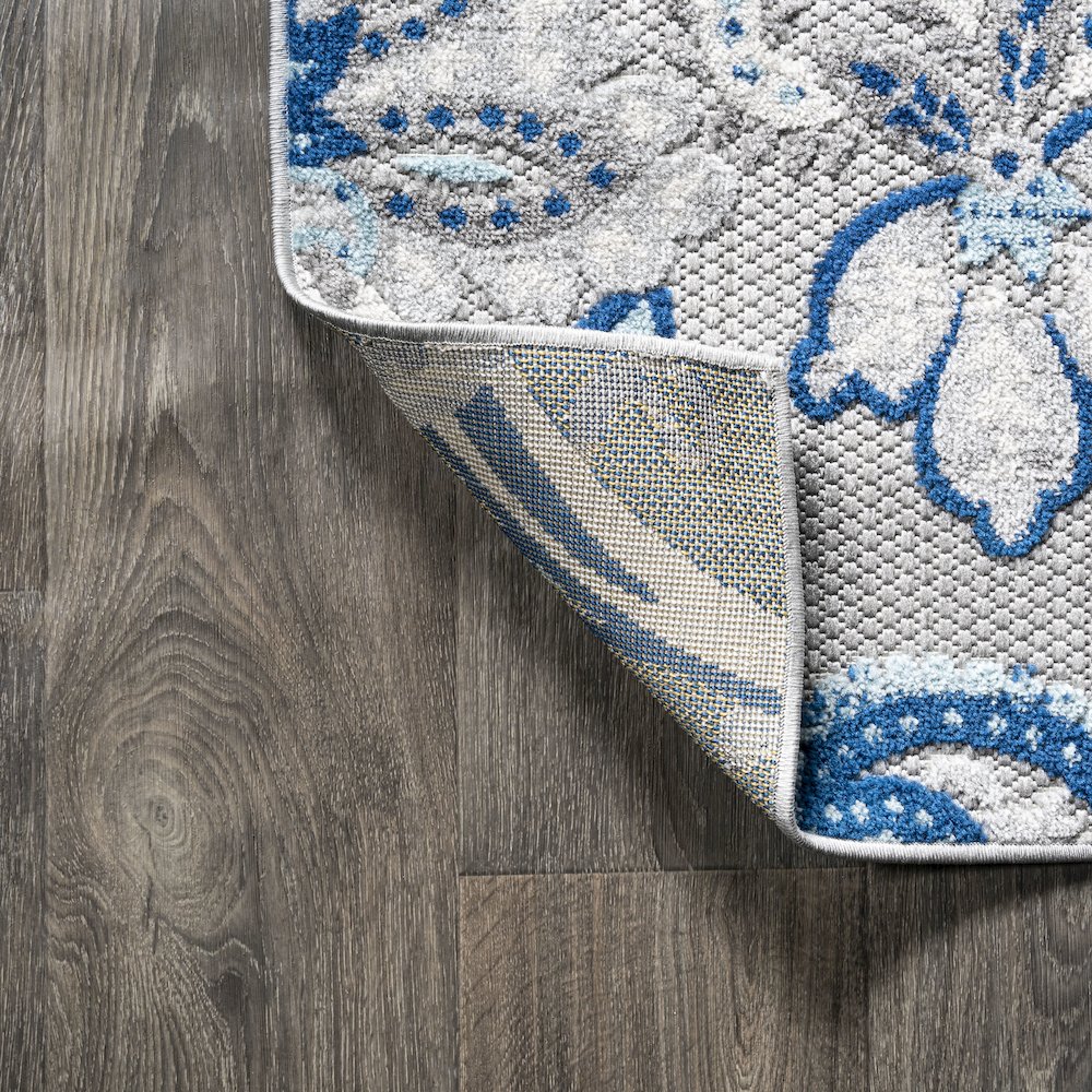 Gordes Paisley High-Low Indoor/Outdoor Area Rug. Picture 3