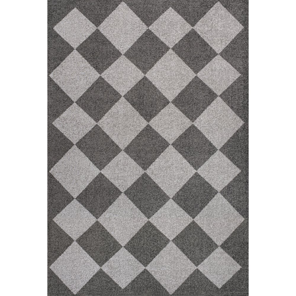 Draper Classic Geometric Diamond Pattern Area Rug. Picture 3
