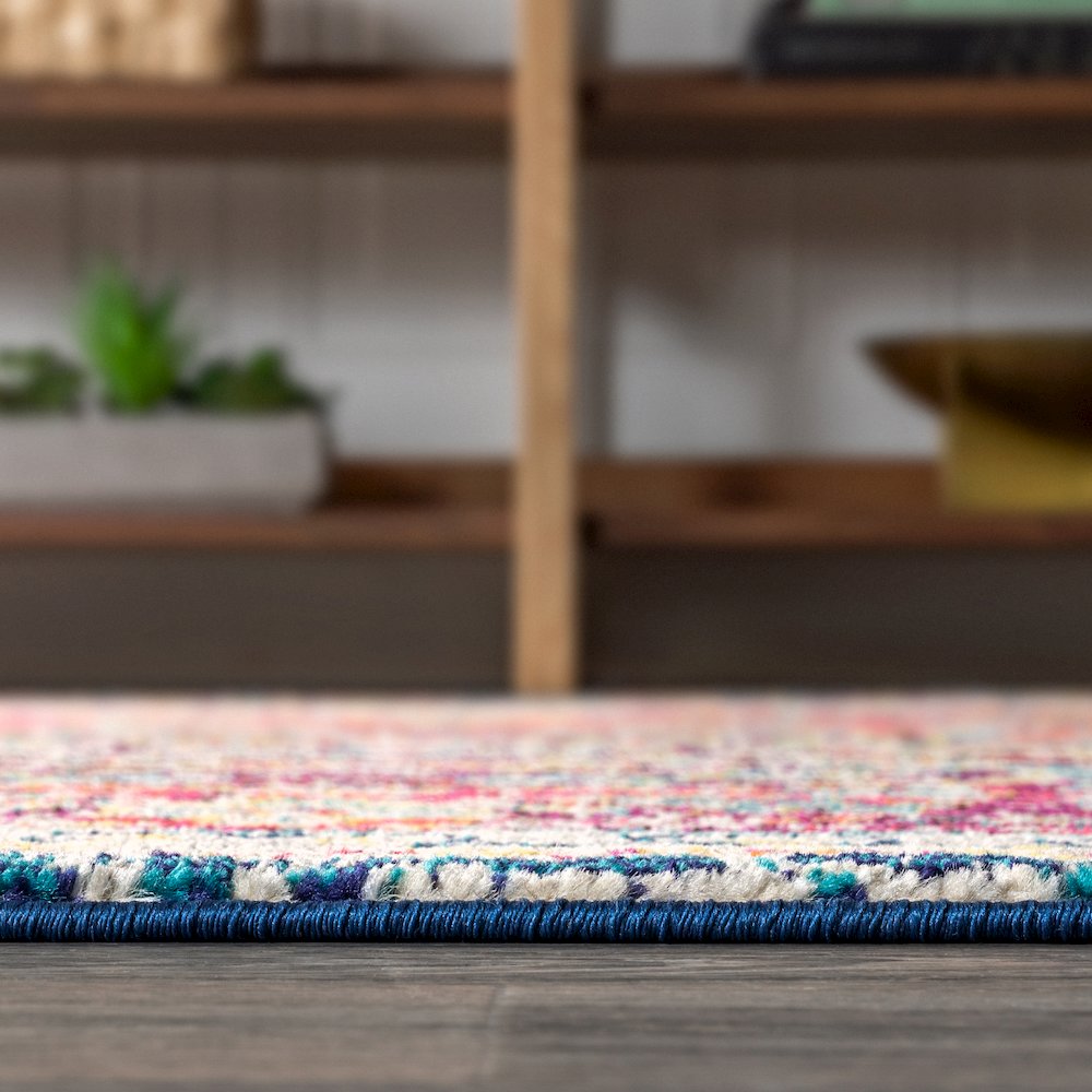 Imara Bohemian Flair Boho Vintage Medallion Area Rug. Picture 8