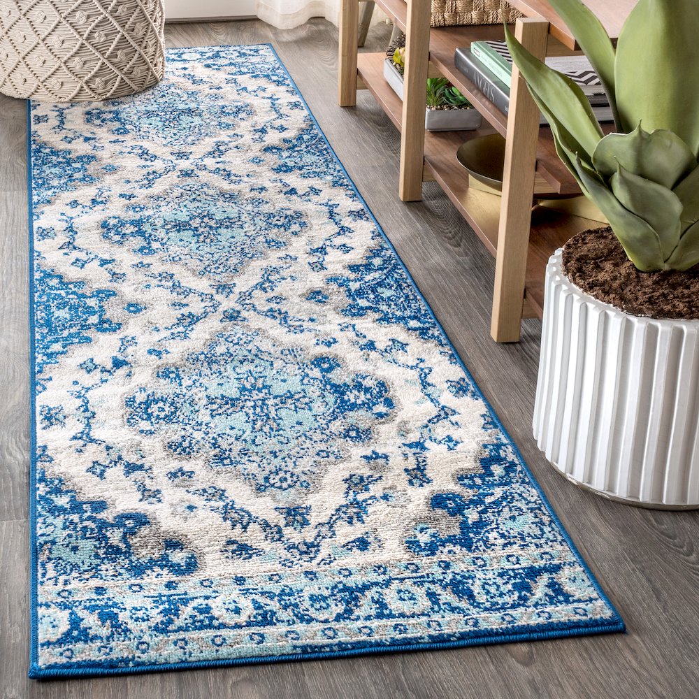 Bohemian Flair Boho Vintage Medallion Area Rug. Picture 2