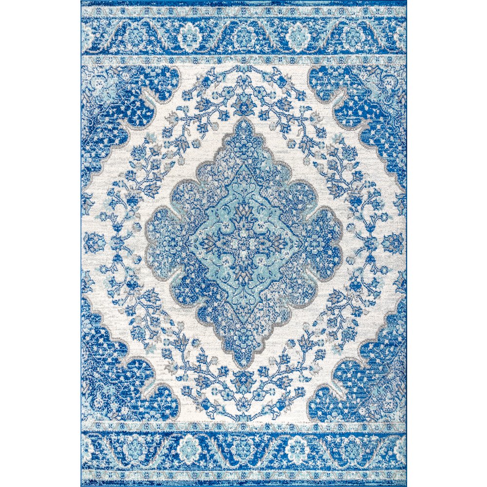 Bohemian Flair Boho Vintage Medallion Area Rug. Picture 1