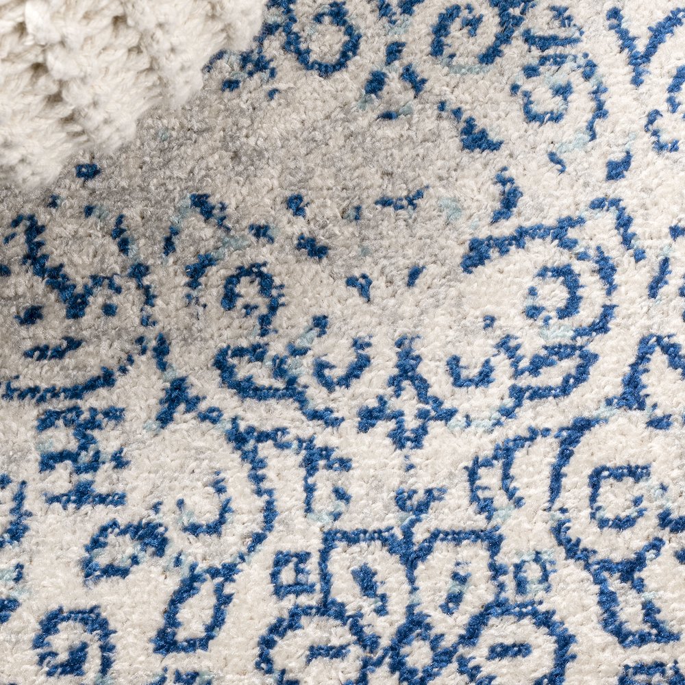 Azul Filigree Area Rug. Picture 6