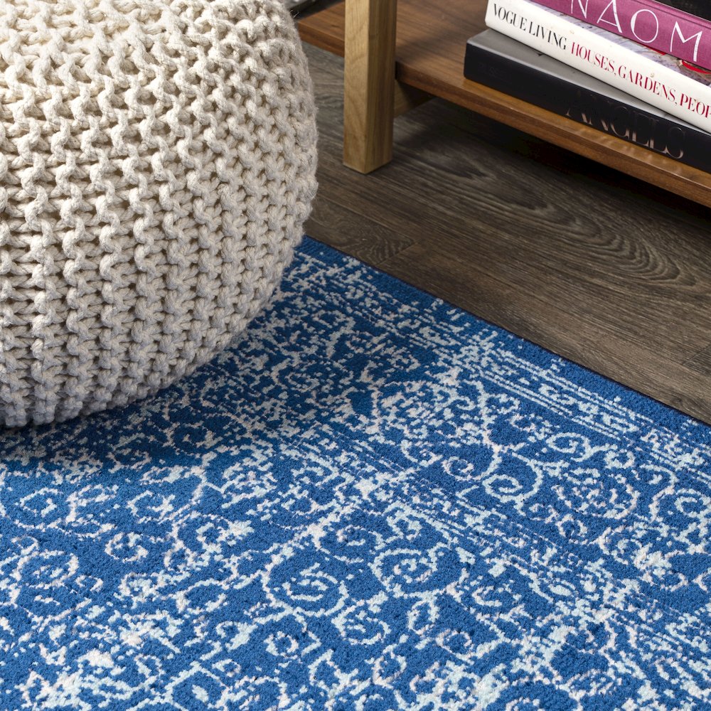 Azul Filigree Area Rug. Picture 7